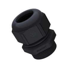 Presse-Étoupe SKINTOP® M40 – Noir, IP68/IP69, Ø16–28 mm, sans contre-écrou