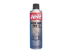 Peinture en aérosol haute température 700° 650ml noir mat