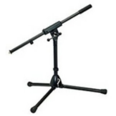 259-1 K&M - Pied de micro bas noir