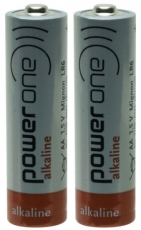 Pile alkaline 1,5V AA LR6 lot de 2 piles