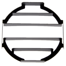 Paralume à clipser pour lampe MR16 - couleur noir