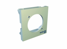 Plastron pour embase type D XLR jack RCA, USB... compatible mosaic 45