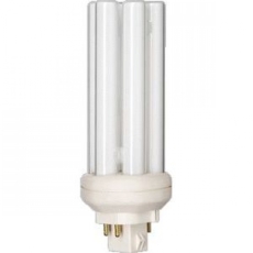 Ampoule éco fluocompacte Philips PL-T 4P GX24q-2 18W 840