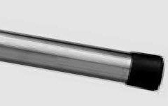 Pied fixe de praticable ASD PS070 alu 50x3x675mm avec embout PVC plancher 0.7m