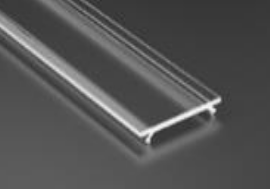 Diffuseur pour profil led série Type longueur 2m clair