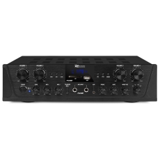 PV240BT Power dynamics - Amplificateur 8 x 50W 4 zones FM - USB - Bluetooth