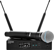 Micro HF QLXD24- avec micro Beta 58 Shure bande H51