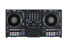 Rane DJ Performer Contrôleur DJ motorisé 4 voies, plateaux motorisés, stems Serato, 16 pads