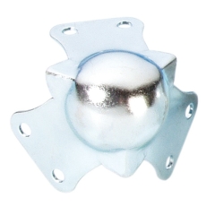 Coin de flight case 3 angles et 3 fixations 39mm