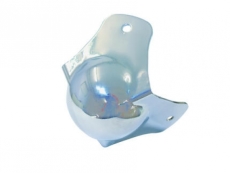 Coin boule de flight case 3 angles et 3 fixations 48mm