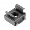 Ecrou M6 cage pour rail acier 2mm simple