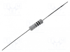 Résistance 100R ohm 3W metal oxide 5 pourcent