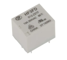 Relais 12V 10A  SPDT 1RT 19x15.2x15.5