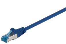 Câble Rj45 Cat 6A S/FTP 1m50 bleu