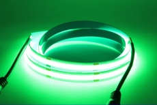 Ruban de led cob vert 24v 528 leds 14w/m 5M