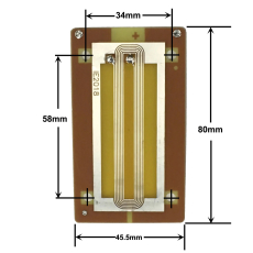 Diaphragme tweeter à ruban pour enceinte Infinity Qs3