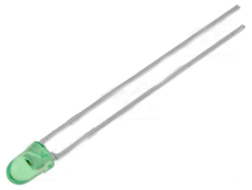Led 3mm verte