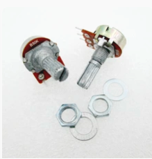 Potentiomètre 50K ohms Linéaire Simple 20mm