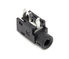 Embase jack femelle coudée stéréo 3,5mm plastique pour sortie casque table de mixage Pioneer DJM