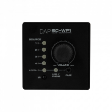 SC-WP1 DAP Audio - Télécommande murale noire pour SC-5.2
