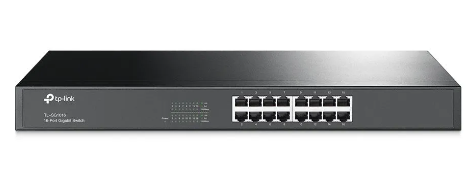 SWITCH RACKABLE 16 PORTS GIGABIT