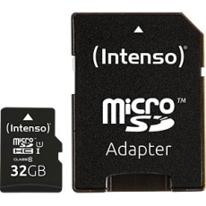INTENSO 3424480 - Carte micro SD avec adaptateur 32Gb