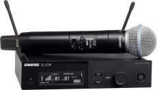 SLXD24E-B58-H56 Shure - Micro main sans fil supercardoiïde dynamique Beta58