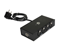 Splitter DMX Eurolite Split 4 1 entrée vers 2 sorties 3 et 5 broches