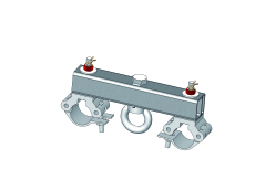 Suspension avec 2 COLLIERS charge 1000 kg ASD