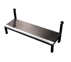 Escalier 1 marche pour praticable avec Insert de fixation 32mm