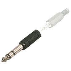 adaptateur JACK 6.35 Stereo male vers jack 3.5 femelle