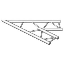 Angle horizontal de structure échelle ASD AEX20, 45°