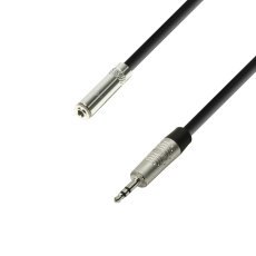 Adam Hall Cables 4 STAR BYW 0600 - Rallonge casque jack 3,5 mm TRS vers jack 3,5 mm TRS 6m