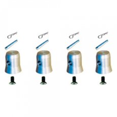 Lot de 4 demi manchons kits de jonction MZE290 pour embase structure ASD