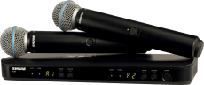 Kit Micro HF Shure - BLX288E-Beta58-M17  2 Emetteurs main Beta58 - Bande M17