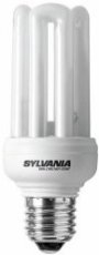 Ampoule Eco E27 23W Blanc neutre Sylvania Minilynx Fast Start V2 code 0035011