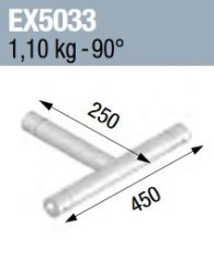 Angle ASD EX5033 3D 90° pour Monotube EX50