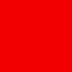 feuille Gélatine 122 X 53 cm Rouge lumineux 182 LEE FILTERS
