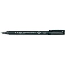317 Staedler - Feutre marqueur permanent noir pour adhésif de marquage console