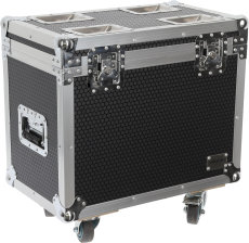 MS150-FC Algam Lighting - Flight case sur roulettes pour 2 lyres MS150