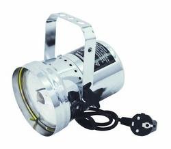 Projecteur PAR 36 chromé sans lampe