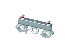 Suspension avec 2 COLLIERS charge 1000 kg ASD