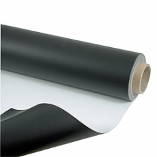 Tapis de danse noir et blanc réversible largeur 1,5m longueur 10m