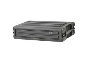 SKB-R2S rack court ABS double capots profondeur 27cm 2U