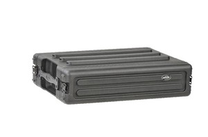 SKB-R2S rack court ABS double capots profondeur 27cm 2U