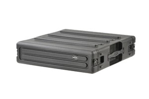 SKB-R2U rack court ABS double capots profondeur 44cm 2U