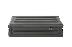 SKB-R2U rack court ABS double capots profondeur 44cm 2U