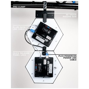 Panneau led ADJ 3D vision plus dmx, automatique ou musical