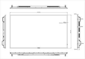 Hisense 65B4E31T Écran d'affichage numérique UHD 4K de 65 pouces