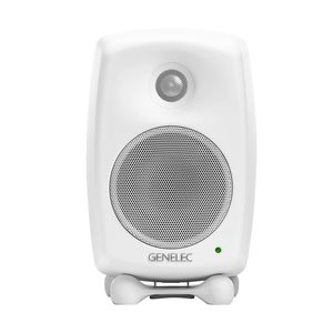 8020DWM Genelec enceinte de monitoring 2 voies 4 pouces 2x 50w RMS de couleur blanche